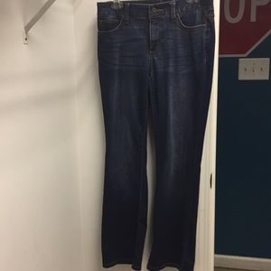 Boot cut jeans